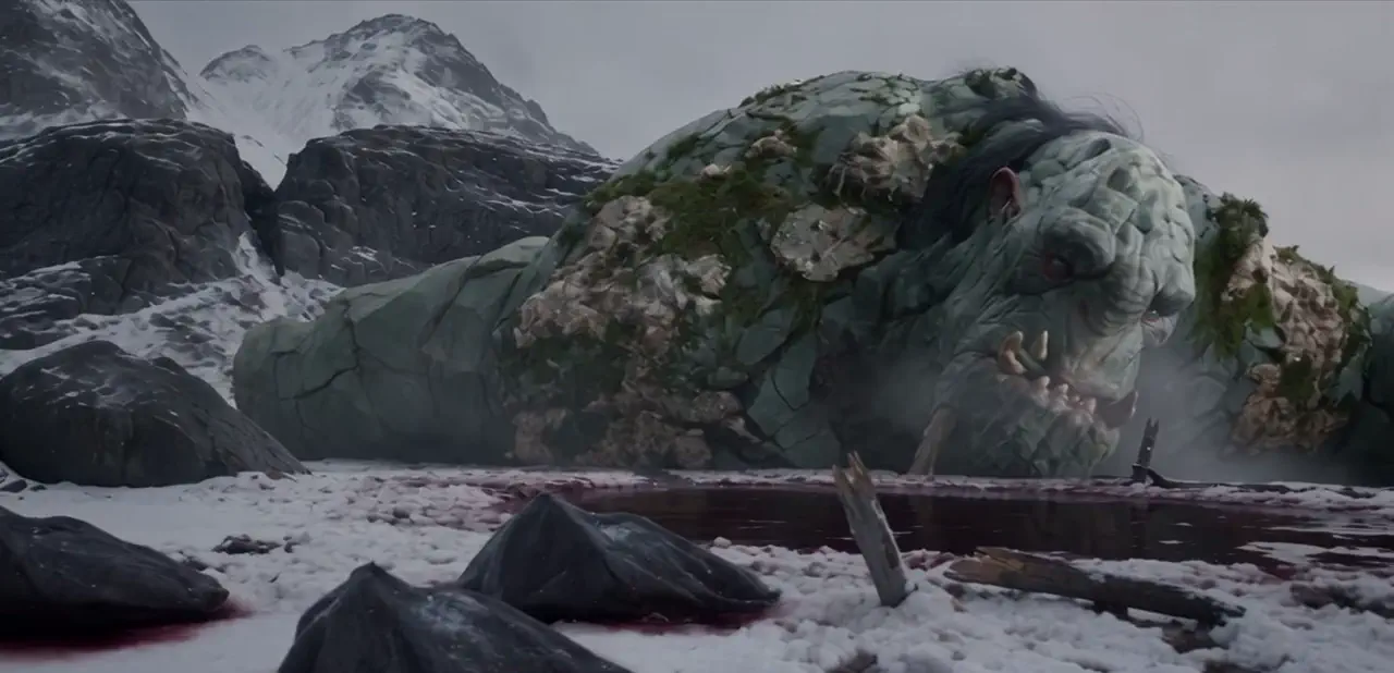 The white mountain