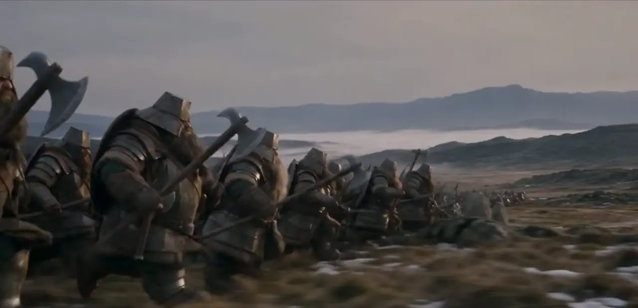 The horde on the plain